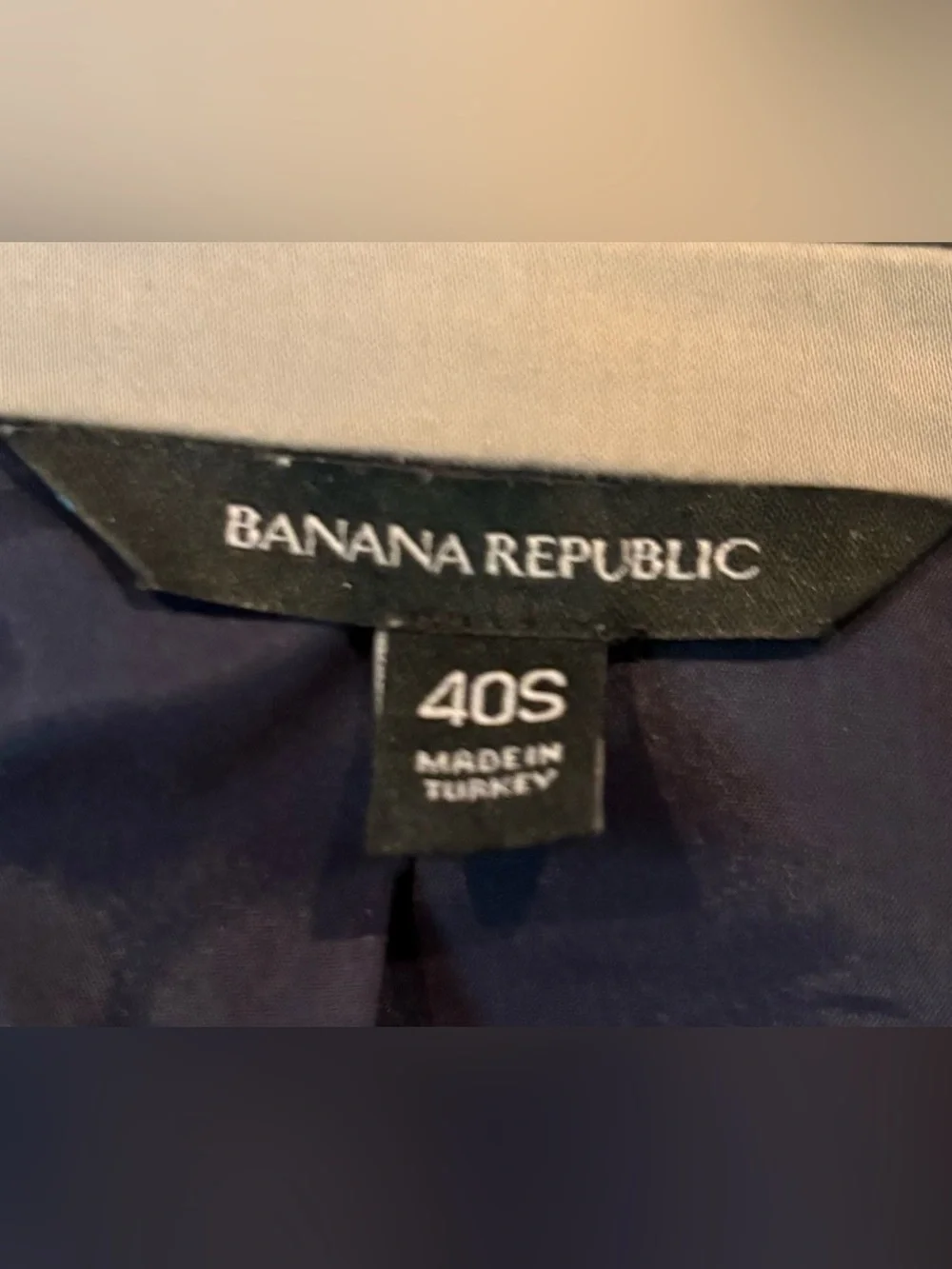 Banana Republic Men’s Sport Coat Blazer  Manteco Italy 40 Short Slim Fit